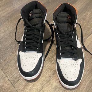Nike Air Jordan 1 Retro High OG Shoes- Electro Orange